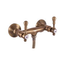 Zuhany csaptelep RAV SLEZÁK MORAVA 100 mm régi sárgaréz MK480.0SM csaptelep