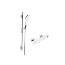 Zuhany csaptelep SAT Evolution zuhanyszettel együtt 150 mm króm SATBSEVO268SET csaptelep