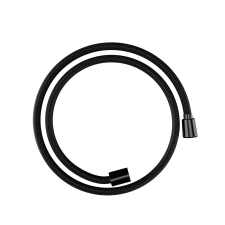 Zuhanycső Hansgrohe Designflex csiszolt fekete króm 28220340 csaptelep