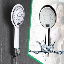  Zuhanyfej LCD hőmérséklet kijelzővel csaptelep