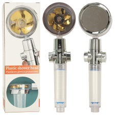  Zuhanyfej turbina ventilátorral – Arany csaptelep