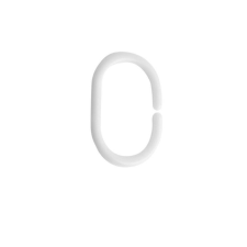  Zuhanyfüggöny karika C alakú 10 db/cs (átlátszó) karnis, függönyrúd