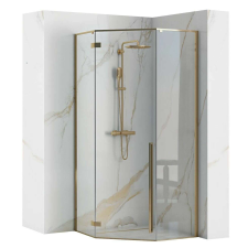 zuhanykabin DIAMOND GOLD 90x90 kád, zuhanykabin