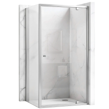  zuhanykabin Rea Primo Swing 100x70 Chrome kád, zuhanykabin