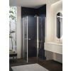  Zuhanykabin - Sarok - Nyílóajtós - 90x90 cm