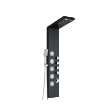 Zuhanylap, Blackswan, M8015 típusú fekete modell SPA funkciókkal, mérete 114 cm fürdőkellék