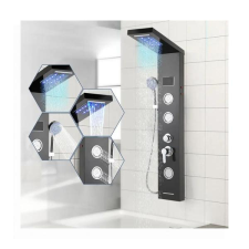  Zuhanypanel hidromasszázs funkcióval és LED világítással – 17K13QK5X csaptelep