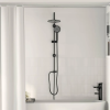  Zuhanyrendszer Fekete 45 x 20 x 96 cm Sárgaréz, Sus201 és ABS