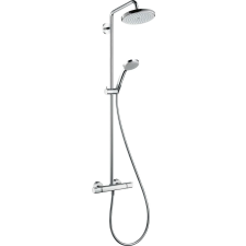 Zuhanyrendszer Hansgrohe Croma termosztatikus csapteleppel króm 27185000 csaptelep