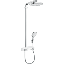  Zuhanyrendszer Hansgrohe Raindance Select E termosztatikus csapteleppel fehér / króm 27283400 csaptelep