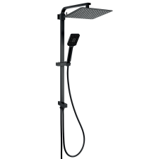 Zuhanyrendszer Novaservis csaptelep nélkül fekete SET033.5 csaptelep