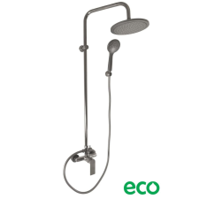  Zuhanyrendszer RAV SLEZÁK Nil szálcsiszolt fém szürke NL182.5/7MGK csaptelep