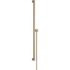 Zuhanyrúd Hansgrohe Unica a falra zuhanytartóval és zuhanycsővel csiszolt bronz 24403140 csaptelep