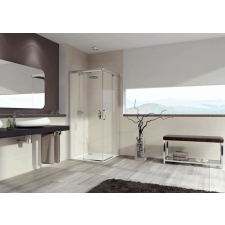  Zuhanysarok négyzet 100x100 cm Huppe Aura elegance 401310.092.322 kád, zuhanykabin