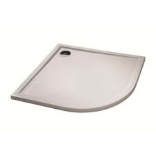  Zuhanytálca negyedkörös Hüppe Purano 120x90 cm öntött márvány fehér 202147.055 kád, zuhanykabin