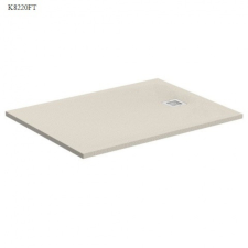 Zuhanytálca négyszögletes Ideal Standard 100x90 cm öntött márvány homokszín K8220FT kád, zuhanykabin