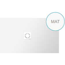  Zuhanytálca négyszögletes Polysan Deep 120x75 cm akrilát fehér 78796 kád, zuhanykabin