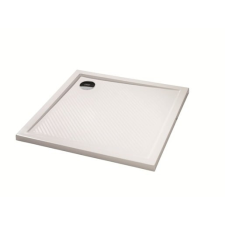  Zuhanytálca négyzet Hüppe Purano 80x80 cm öntött márvány fehér 202160.055 kád, zuhanykabin