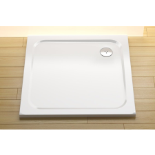 Zuhanytálca négyzet Ravak 80x80 cm öntött márvány fehér XA044401010 kád, zuhanykabin