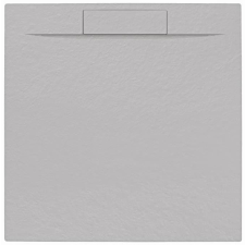  Zuhanytálca négyzet SAT Fusion 90x90 cm öntött márvány Gris Perla  SATFU9090GRP kád, zuhanykabin