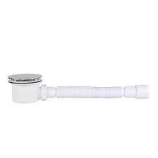  Zuhanytálca szifon, 90mm króm, + jollyflex (Zuhanytálca szifon Ø90 mm krómozott, kivehető bűzzárral,) kád, zuhanykabin