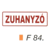  Zuhanyzó F84