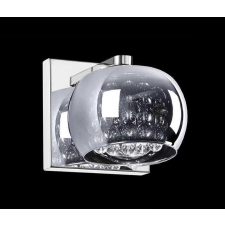 ZUMA CRYSTAL átlátszó króm falikar (ZU-W0076-01A) G9 1 izzós IP20 világítás