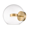 ZUMA Enceladus arany-átlátszó LED fali lámpa (ZU-W0428-01D-L4AC) LED 1 izzós IP20