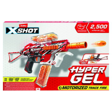Zuru Toys Zuru XSHOT HyperGEL Trace Fire zselégolyó lövő fegyver + 2500 zselégolyó (36621) katonásdi