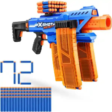 Zuru X-Shot Insanity Clip Mania motorizált játék szivacslövő gépfegyver 72db lövedékkel katonásdi