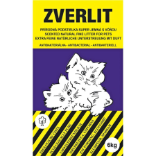 Zverlit macskaalom bentonit illatos 0-1mm lila 6kg macskaalom