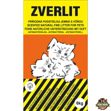 Zverlit macskaalom bentonit illatos 1-2 mm narancs 6kg macskaalom