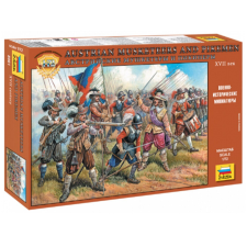  Zvezda 1:72 Austrian Musketeers and Pikemen XVII (8061) makett
