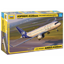  Zvezda Airbus A320 NEO 1:144 Civil Airliner (7037) makett