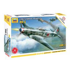 Zvezda Airplanes Yak-3 Soviet Fighter makett 1:72 (7301Z) makett