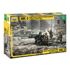  Zvezda Anti Tank 76mm Gun with Crew 1:35 (3671) makett