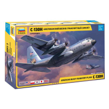  Zvezda C-130 H Hercules 1:72 makett repülő (7321) makett