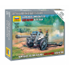 Zvezda German 105 mm Howitzer LeFH-18 with Crew makett 1:72 (6121Z)