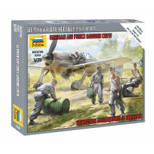 Zvezda German Airforce Ground Crew makett 1:72 (6188Z) makett