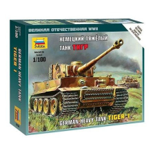  Zvezda German Tiger I Tank 1:100 (6256) makett