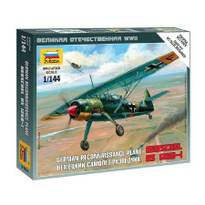  Zvezda Henschel 126B  1:144 makett repülő (6184) makett