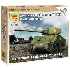  Zvezda M4A2 Sherman 1:100 (6263) makett