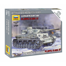Zvezda Panzer IV Ausf. F2 makett 1:100 (6251Z) makett
