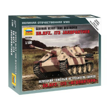  Zvezda Sd.Kfz.173 Jagdpanther  1:100 makett harcjármű (6183) makett