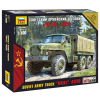 Zvezda Soviet Army Truck 'Ural' 4320 makett 1:100 (7417Z)