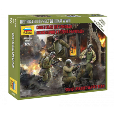  Zvezda Soviet Assault Sapper Team WWII makett figura 1:72 (6271) makett