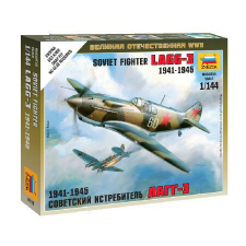  Zvezda Soviet Fighter LAGG-3 /1941-1945/  1:144 makett repülő (6118) makett