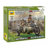Zvezda Soviet M-72 Sidecar Motorcycle w/Crew makett 1:72 (6277Z)