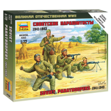  Zvezda Soviet Paratroops 1:72 (6138) makett
