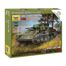 Zvezda T-70B Soviet Tank makett 1:100 (6290Z) makett